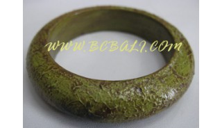 Women Wooden Bangle Fashion Painted